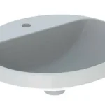 Expressz szállítás Geberit VariForm 50x45 cm beépíthető mosdó túlfolyó nélkül 500.715.01.2Geberit