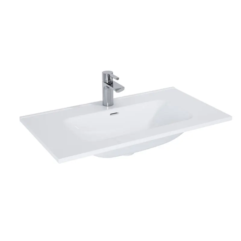 Vásárlói kedvenc AREZZO design SKAPPA 80 cm mosdó, fehér AR-145840Arezzo Design