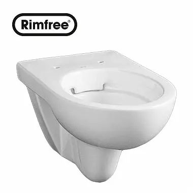 Geberit Selnova Pro Fali Wc ovális, Rimfree, perem nélkül 500.265.01.1 (500265011) (K)Geberit Outlet