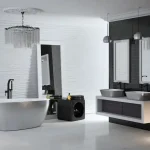 Szuper ajánlat Besco Goya Glam 160x70 szabadonálló kád, silverBesco