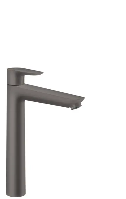 Hansgrohe Talis E egykaros mosdócsaptelep 240 automata lefolyó-garnitúrával, szálcsiszolt fekete króm 71716340Hansgrohe Népszerű