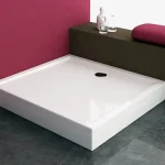 Újdonság Kolpa-San Flamenco 90x90/O előlapos zuhanytálca 534760Kolpa-San