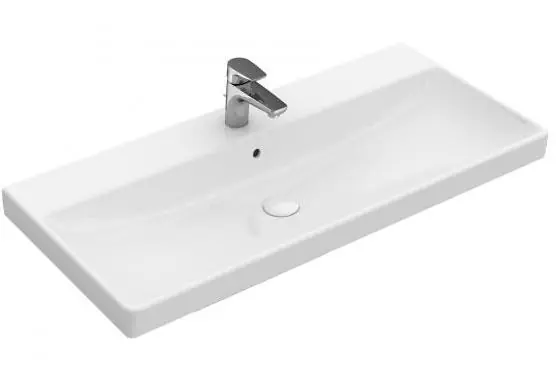 Árengedmény Villeroy & Boch Avento 100x47 cm mosdó CeramicPlus felülettel 4156 A5 R1 (4156A5R1)Villeroy & Boch