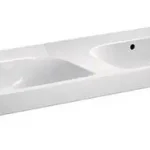Geberit Smyle Square 120x48 cm-es dupla mosdó csaplyuk nélkül 500.224.01.1Geberit Ne maradj le