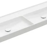 Akciós ár Villeroy & Boch Collaro 130x47 cm mosdó, csaplyuk nélkül CeramicPlus felülettel 4A34D2R1 (4A34 D2 R1)Villeroy & Boch