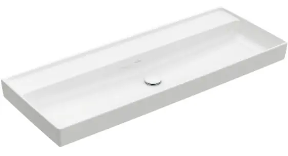 Villeroy & Boch Collaro 120x47 cm mosdó csaplyuk nélkül CeramicPlus felülettel 4A33C3R1 (4A33 C3 R1)Villeroy & Boch Korlátozott ajánlat