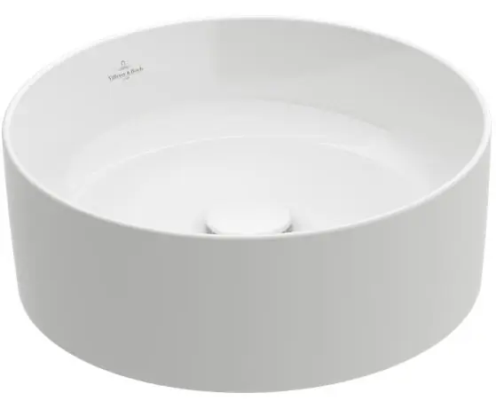 Árengedmény Villeroy & Boch Collaro 40 cm ráültethető mosdó CeramicPlus felülettel 4A1840R1 (4A18 40 R1)Villeroy & Boch
