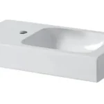 Geberit Icon 53x31 cm kézmosó pakolófelülettel, bal oldali csaplyuk 124153000Geberit Vedd meg online