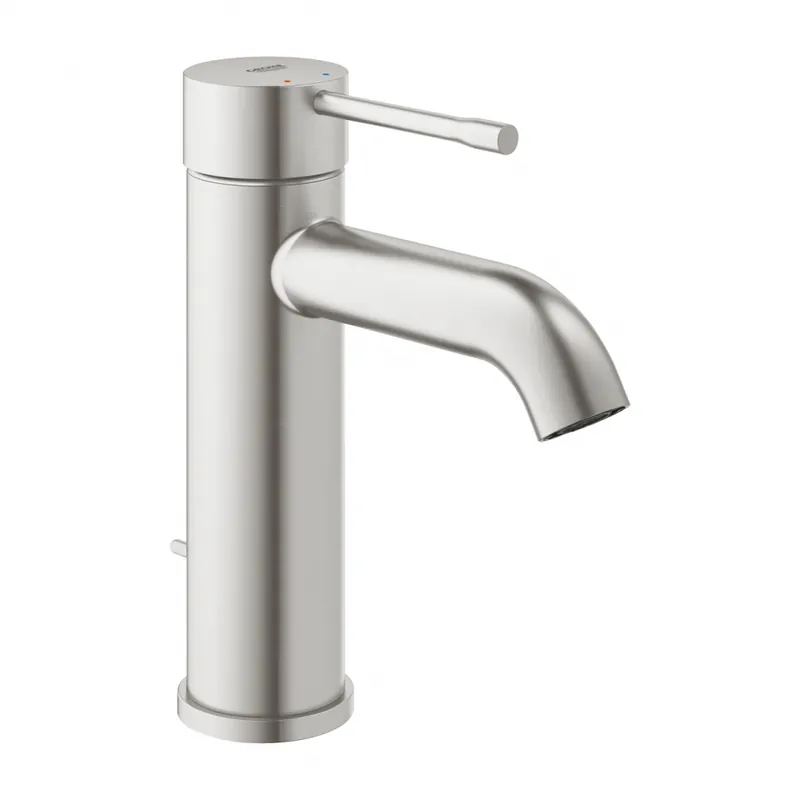 Grohe Essence New egykaros mosdócsaptelep leeresztővel, S méret supersteel 23589DC1Grohe Akció