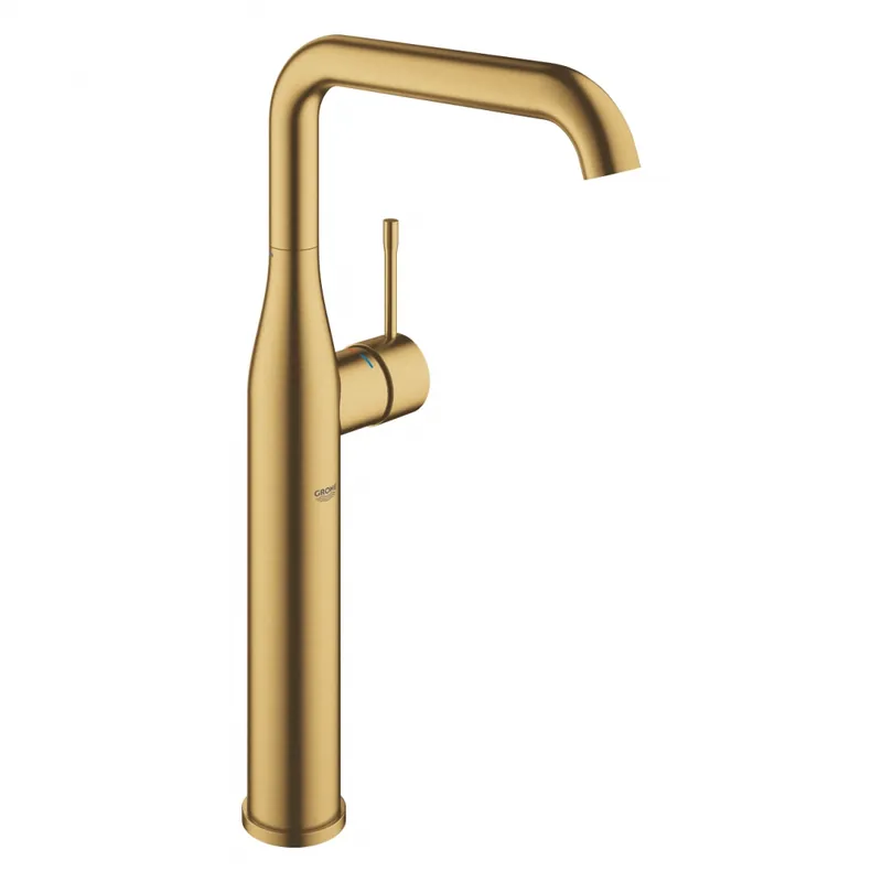 Olcsóbb Grohe Essence New egykaros magasított mosdócsaptelep, brushed cool sunrise 32901GN1Grohe