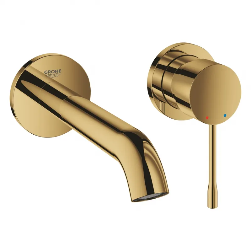 Kihagyhatatlan ajánlat Grohe Essence New 2-lyukú fali mosdócsaptelep, cool sunrise 19408GL1Grohe