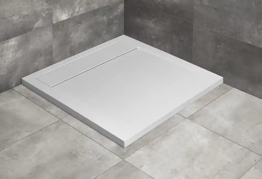 Vedd meg online Radaway Teos C 100x100 cm szögletes öntöttmárvány zuhanytálca, fehér HTC100100-04Radaway