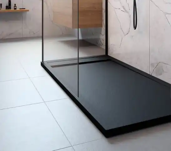 Vedd meg online Radaway Teos F 100x80 cm szögletes öntöttmárvány zuhanytálca, antracit HTF10080-64Radaway