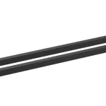 Kihagyhatatlan ajánlat Wellis Mamba dupla törölközőtartó, matt fekete WE00117Wellis