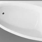 Szuper ajánlat Wellis Matana 160x100 cm-es aszimmetrikus sarokkád kádlábbal, jobbos AK00505Wellis