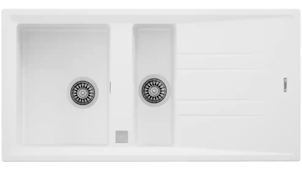 Teka Stone 60 B TG 1 1/2B 1D gránit mosogató, fehér 115360012Teka konyha Újdonság