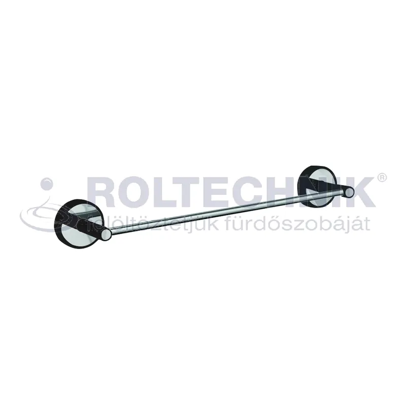 Legkelendőbb Roltechnik törölköző tartó 40 cm, króm/fekete 6240Roltechnik