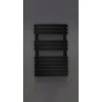 Vedd meg most AREZZO DESIGN Flat Black 800x500mm törölközőszárítós radiátor AR-FB8050Arezzo Design