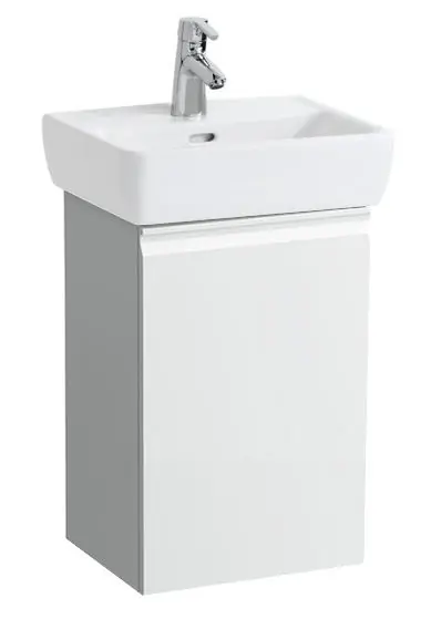 Laufen Pro alsószekrény 811951 mosdóhoz, balos ajtó zsanér, fényes fehér H4830110954751Laufen Expressz szállítás