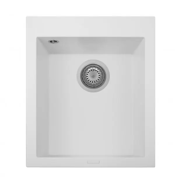 Outlet Plados ONE ON 4110 gránit mosogató, milk white UG 58Plados
