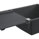 Grohe K500 50-C 100/50 1.0 Composite mosogató, gránit fekete 31645AP0Grohe Legnépszerűbb