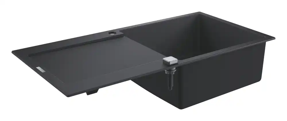 Grohe K500 50-C 100/50 1.0 Composite mosogató, gránit fekete 31645AP0Grohe Legnépszerűbb