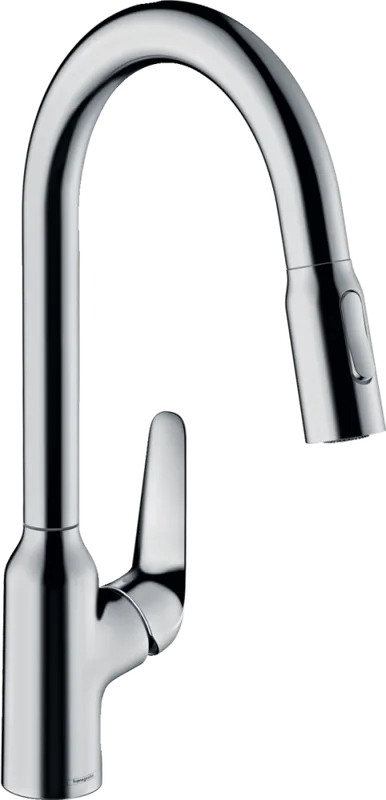 Azonnali szállítás Hansgrohe M429-H220 egykaros konyhai csaptelep kihúzható zuhanyfejjel, króm 71800000Hansgrohe