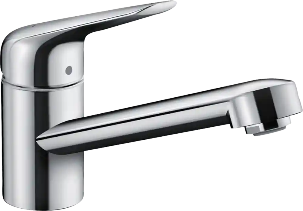 Biztonságos vásárlás Hansgrohe Focus M4221-H100 egykaros konyhai csaptelep 120 CoolStart Eco 71809000Hansgrohe