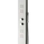 Szuper ajánlat Sapho PRESTIGE termosztatikus zuhanypanel, inox WN337Sapho
