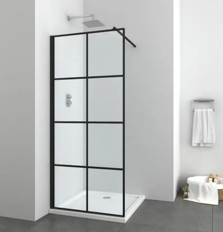 Sanotechnik ELITE BLACK 90 cm-es Zuhanyfal EN9006BSanotechnik Árcsökkenés