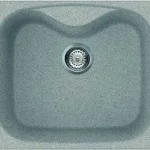Elleci Fox 200 egy medence gránit mosogató, G55 Grigio Pietra LGF20055Elleci Expressz kézbesítés