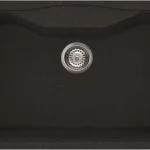 Elleci Fox 360 egy medencés gránit mosogató, G54 Nero Pietra LGF36054Elleci Gyors szállítás