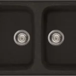 Elleci Master 450 két medencés gránit mosogató, G54 Nero Pietra LGM45054Elleci Különleges ajánlat