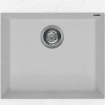 Elleci Quadra 105 egy medencés gránit mosogató G52 Bianco Pietra LGQ10552Elleci Biztonságos fizetés