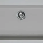 Outlet Elleci Quadra 130 egy medencés gránit mosogató M79 Aluminium LMQ13079Elleci