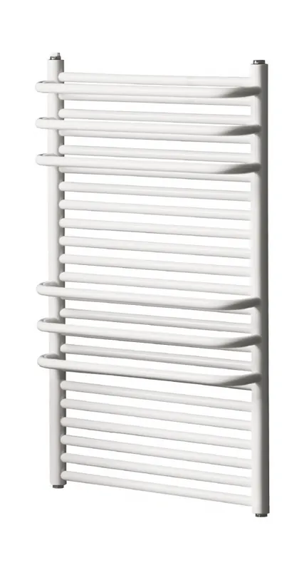 Vedd meg online Radeco ARIA A2-350/2 design törölközőszárítós csőradiátor (410 W, fehér, 680x385 mm)Radeco