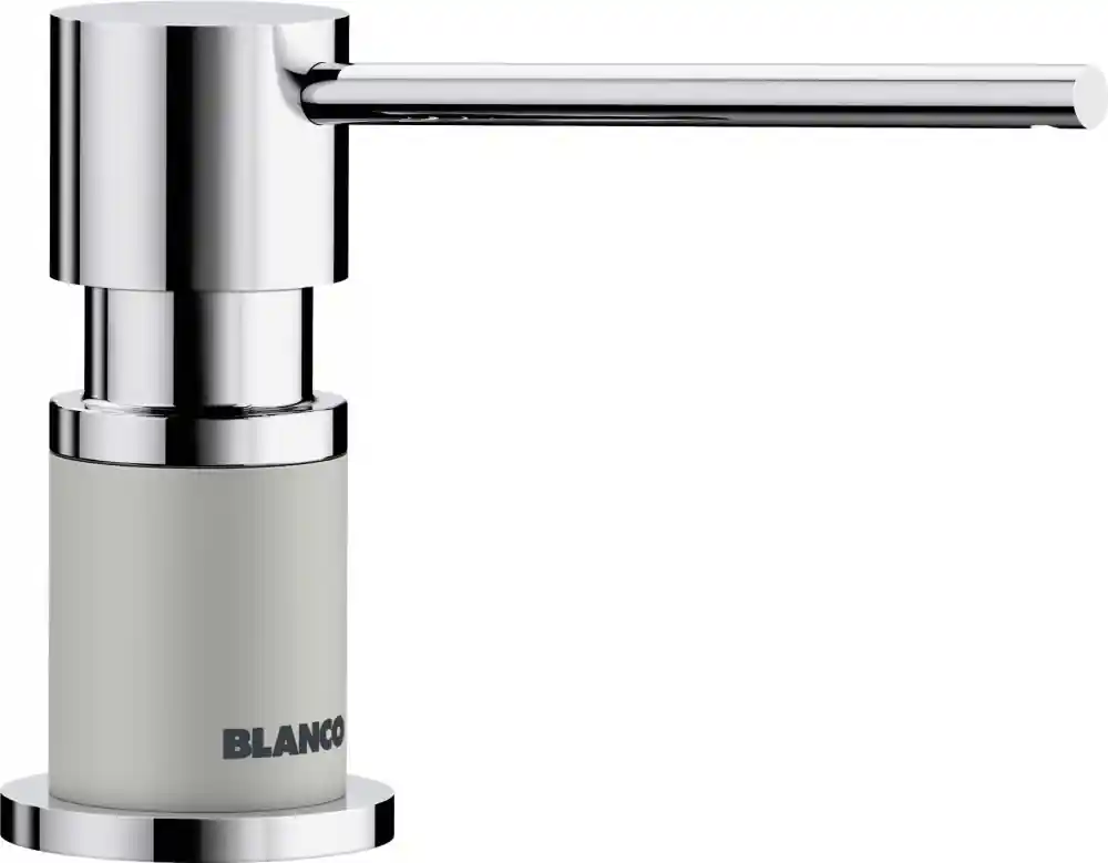 Blanco LATO silgránit mosogatószer adagoló, gyöngyszürke/króm 525818Blanco Expressz kézbesítés