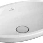 Prémium Villeroy and Boch Loop & Friends 63x43 cm ráültethető mosdó, túlfolyó nélkül CeramicPlus felülettel 515111R1Villeroy & Boch