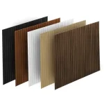 M-Acryl Trópusi fa oldallap egyenes kádakhoz 70-100 cm, natúr 20210M-Acryl Outlet