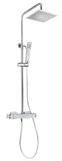 Szuper ajánlat Strohm Teka Soller termosztátos zuhanyrendszer 85.238.02.00 (852380200)Teka