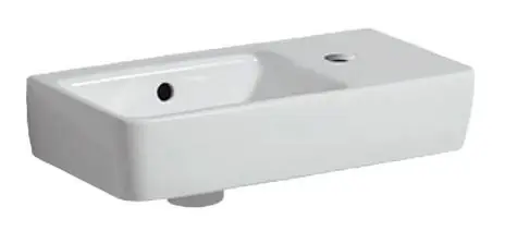 Geberit Selnova Compact 50x25 cm kézmosó, jobb oldali csaplyuk 501.513.00.1Geberit Árcsökkenés