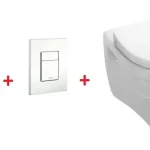 Kihagyhatatlan ajánlat Grohe Rapid SL falsík alatti wc tartály komplett szett SZP-GR48 (38528001, 38732SH0, Alföldi-706819R1, Alföldi-8780S501)Grohe