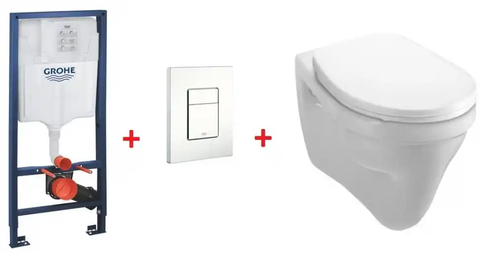 Kihagyhatatlan ajánlat Grohe Rapid SL falsík alatti wc tartály komplett szett SZP-GR48 (38528001, 38732SH0, Alföldi-706819R1, Alföldi-8780S501)Grohe