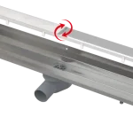 ALCA (Alcaplast) APZ23-DOUBLE9-750 Fit and Go Wall zuhanyfolyókaAlcaplast Outlet