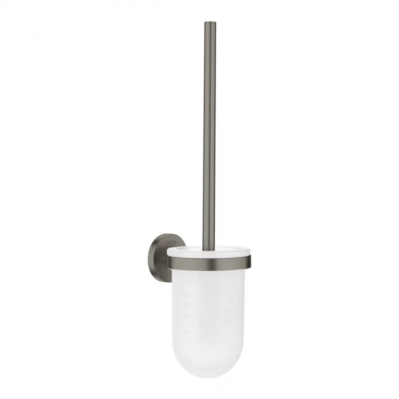 Szuper akció Grohe Essentials WC-kefe garnitúra, matt hard grafit 40374AL1Grohe