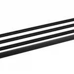 Szuper akció Sapho BEMETA GALLA törölközőtartó, 600x20x200mm, matt fekete 108105080Bemeta