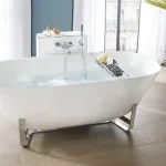 Különleges ajánlat Villeroy & Boch Architectura 155x75 cm szabadonálló kád Star White UBQ155ANH7F400V-96Villeroy & Boch