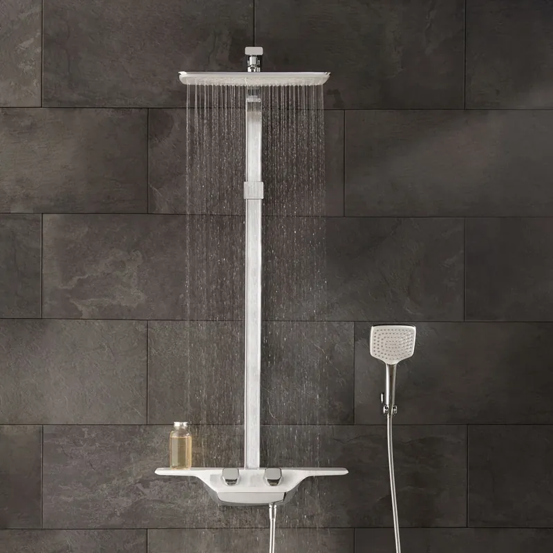 Nézd meg most KLUDI COCKPIT THERMOSTAT DUAL SHOWER SYSTEM zuhanyrendszer 8020091-00Kludi
