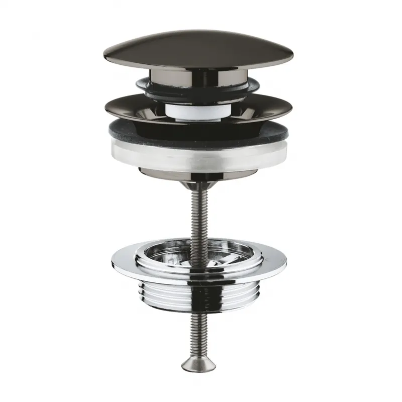 Újdonság Grohe leeresztő szett nyomódugóval (push-open), matt hard grafit 65807AL0Grohe