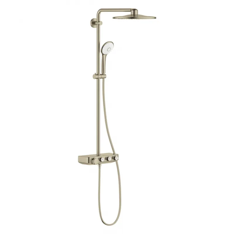 Biztonságos vásárlás GROHE Euphoria SmartControl 310 termosztátos zuhanyrendszer, matt nikkel 26507EN0Grohe